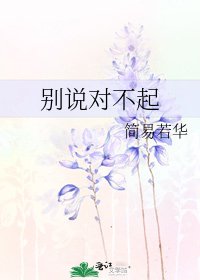 别说对不起