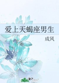 蔼上天蝎座男生